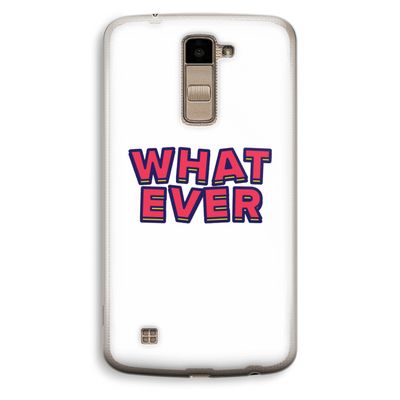 Whatever: LG K10 (2016) Transparant Hoesje