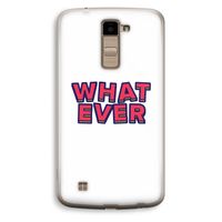 Whatever: LG K10 (2016) Transparant Hoesje Whatever: LG K10 (2016) Transparant Hoesje