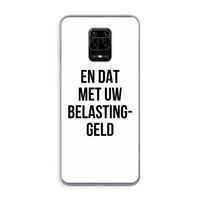 Belastinggeld: Xiaomi Redmi Note 9 Pro Transparant Hoesje