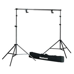 Manfrotto 1314B, Zwart BackGround Support Set + Bag