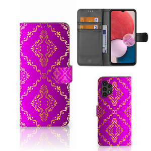 Wallet Case Samsung Galaxy A13 (4G) Barok Roze