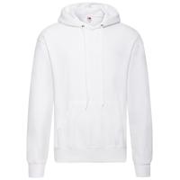 Fruit of the Loom capuchon sweater - wit - volwassenen - Classic Hooded Sweat - Hoodie