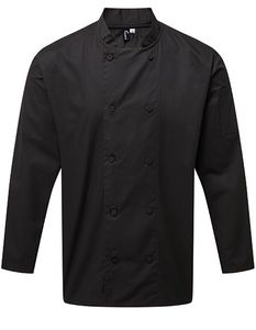 Premier Workwear PW903 Chefs Long Sleeve Coolchecker® Jacket