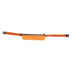 Oranje reis portemonnee riem 80-107 cm