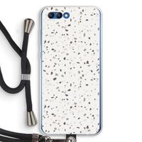 Terrazzo N°14: Honor 10 Transparant Hoesje met koord
