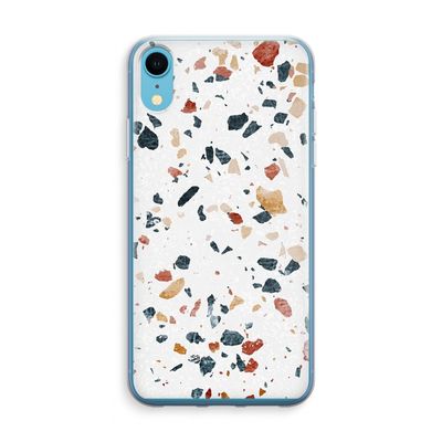 Terrazzo N°4: iPhone XR Transparant Hoesje