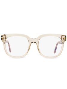 TOM FORD Eyewear lunettes de vue carrées Blue Block - Rose