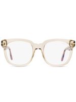 TOM FORD Eyewear lunettes de vue carrées Blue Block - Rose