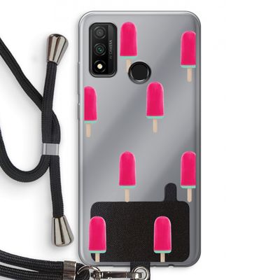 Waterijsje: Huawei P Smart (2020) Transparant Hoesje met koord