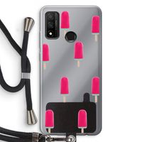 Waterijsje: Huawei P Smart (2020) Transparant Hoesje met koord