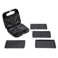 Tosti apparaat JATA Zwart 750 W