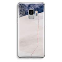 Stone White: Samsung Galaxy S9 Transparant Hoesje - thumbnail