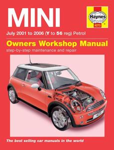 Haynes Werkplaatshandboek MINI benzine (Jul 2001 - 2006) 4273