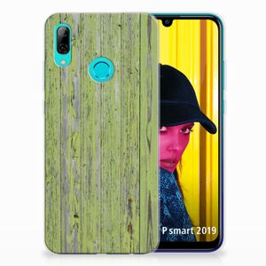 Huawei P Smart 2019 Bumper Hoesje Green Wood