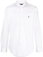 Polo Ralph Lauren embroidered-logo cotton shirt - Blanc