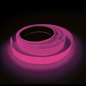 Glow In The Dark UV Tape Roze (5m)
