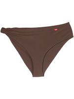 Diesel bas de bikini Ash à détail torsadé - Marron