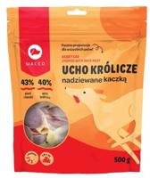 MACED Duck with rabbit ear - hondenkluif - 500g