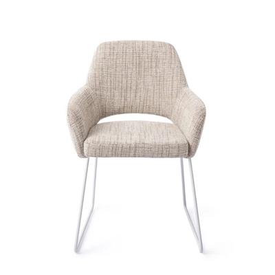 Yanai Eetkamerstoel - Slide White