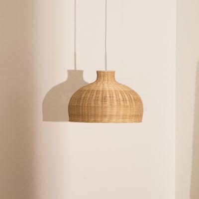 Kave Home Lampenkap 'Ennia' Rotan, 38cm