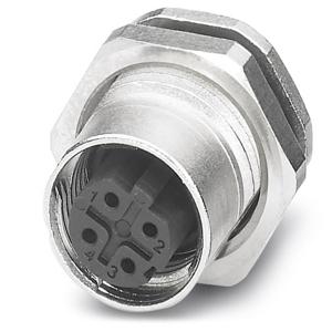 Phoenix Contact 1551503 Sensor/actuator inbouwconnector M12 Aantal polen (sensoren): 4 Bus, inbouw 20 stuk(s)