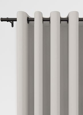 Lipalu ringgordijn - Vlas met ringen Lipalu ringgordijn - Vlas met ringen