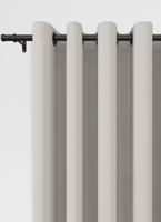 Lipalu ringgordijn - Vlas met ringen