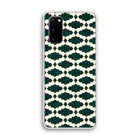 Moroccan tiles: Samsung Galaxy S20 Transparant Hoesje Moroccan tiles: Samsung Galaxy S20 Transparant Hoesje
