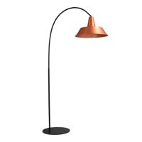 Masterlight Retro vloerlampIndustria 186 zwart met roodkoper - 1547-05-55-55