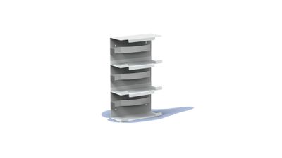 Mediqo-line MediQo-line trio handschoendispenser MQTGDP - wit