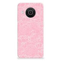 Nokia X10 | X20 | TPU Case | White Flowers