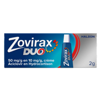 Zovirax Koortslipcrème Duo