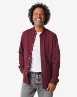 HEMA Herenoverhemd Billy Donkerrood (donkerrood)