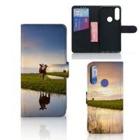 Alcatel 1S 2020 | Telefoonhoesje | Met pasjeshouder | Koe
