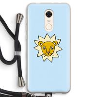 Kleine leeuw: Xiaomi Redmi 5 Transparant Hoesje met koord Kleine leeuw: Xiaomi Redmi 5 Transparant Hoesje met koord