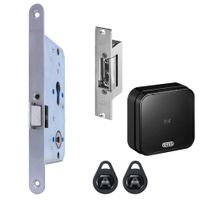 JNF Comfort loopslot din links inclusief elektrische sluitplaat en wandlezer opbouw