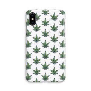 Weed: iPhone X Volledig Geprint Hoesje