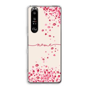 Hartjes en kusjes: Sony Xperia 1 III Transparant Hoesje