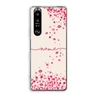 Hartjes en kusjes: Sony Xperia 1 III Transparant Hoesje