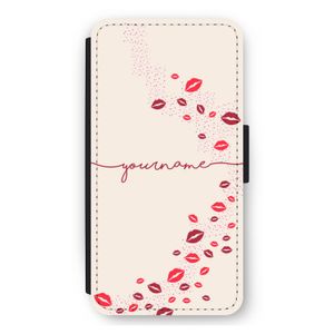 Kusjes: iPhone 11 Pro Max Flip Hoesje