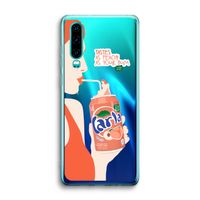 Peach please!: Huawei P30 Transparant Hoesje