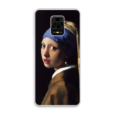 The Pearl Earring: Xiaomi Redmi Note 10 Lite Transparant Hoesje