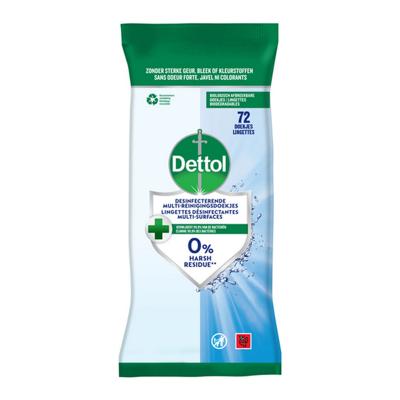 Dettol - Hygienische Reinigingsdoekjes - 5x 72 stuks
