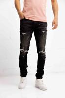 Amicci Caruso Jeans Heren Zwart - Maat 28 - Kleur: Zwart | Soccerfanshop