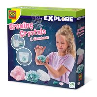 SES Creative Explore Groeiende kristallen en edelstenen