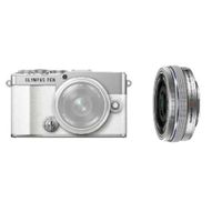 Olympus E-P7 wit + M.ZUIKO DIGITAL ED 14-42mm F3.5-5.6 EZ zilver