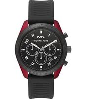Horlogeband Michael Kors MK8688 Silicoon Zwart 22mm - thumbnail