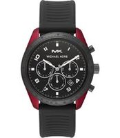 Horlogeband Michael Kors MK8688 Silicoon Zwart 22mm