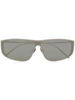 Saint Laurent Eyewear lunettes de soleil teintées à monture carrée - Gris