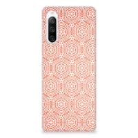 Sony Xperia 10 IV | TPU bumper | Pattern Orange